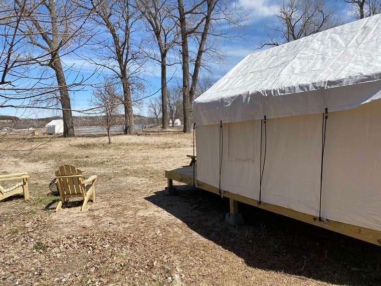 The Dyrt's photo at Tentrr State Park Site - Nebraska Louisville SRA Riverview A Single Camp near Council Bluffs, IA