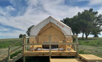 The Dyrt's photo at Tentrr State Park Site - Nebraska Sherman SRA ___ Redwood Lakeview D ___ Single Camp near Grand Island, NE
