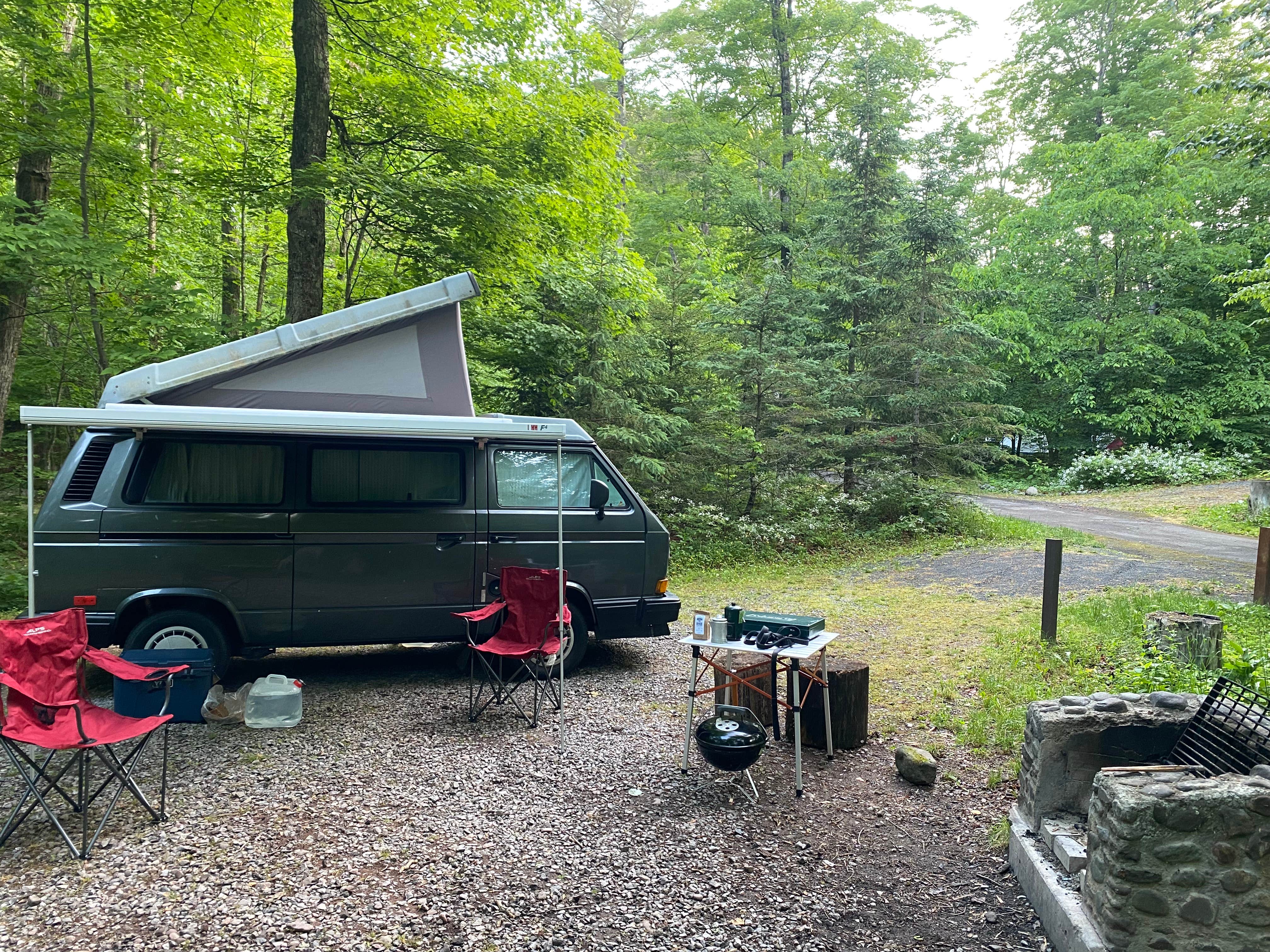 Sam L.'s photo at Devil's Tombstone Campground near Phoenicia, NY