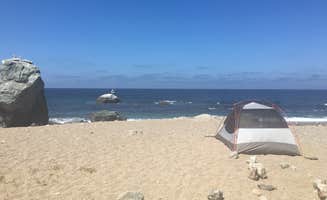 Lacie G.'s photo of tent camping at Parsons Landing Campground near El Nido, CA