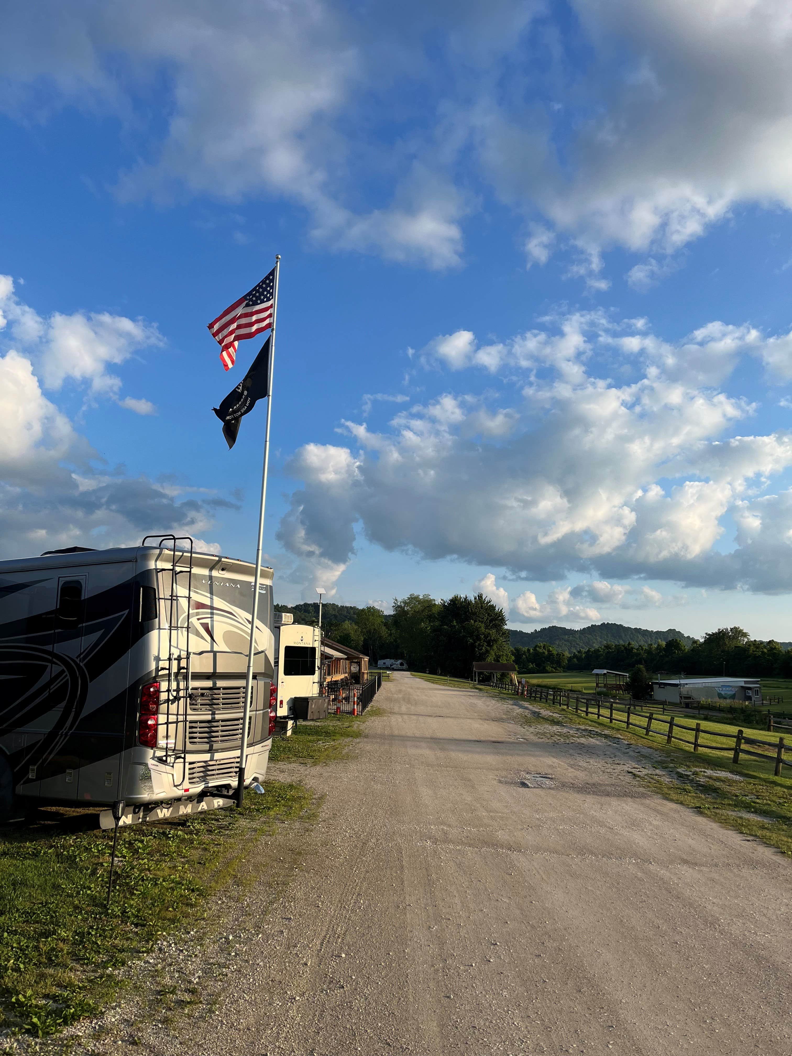 Camper-submitted photo at Robert Newlon Airpark RV Park Huntington, WV near East Lynn Lake