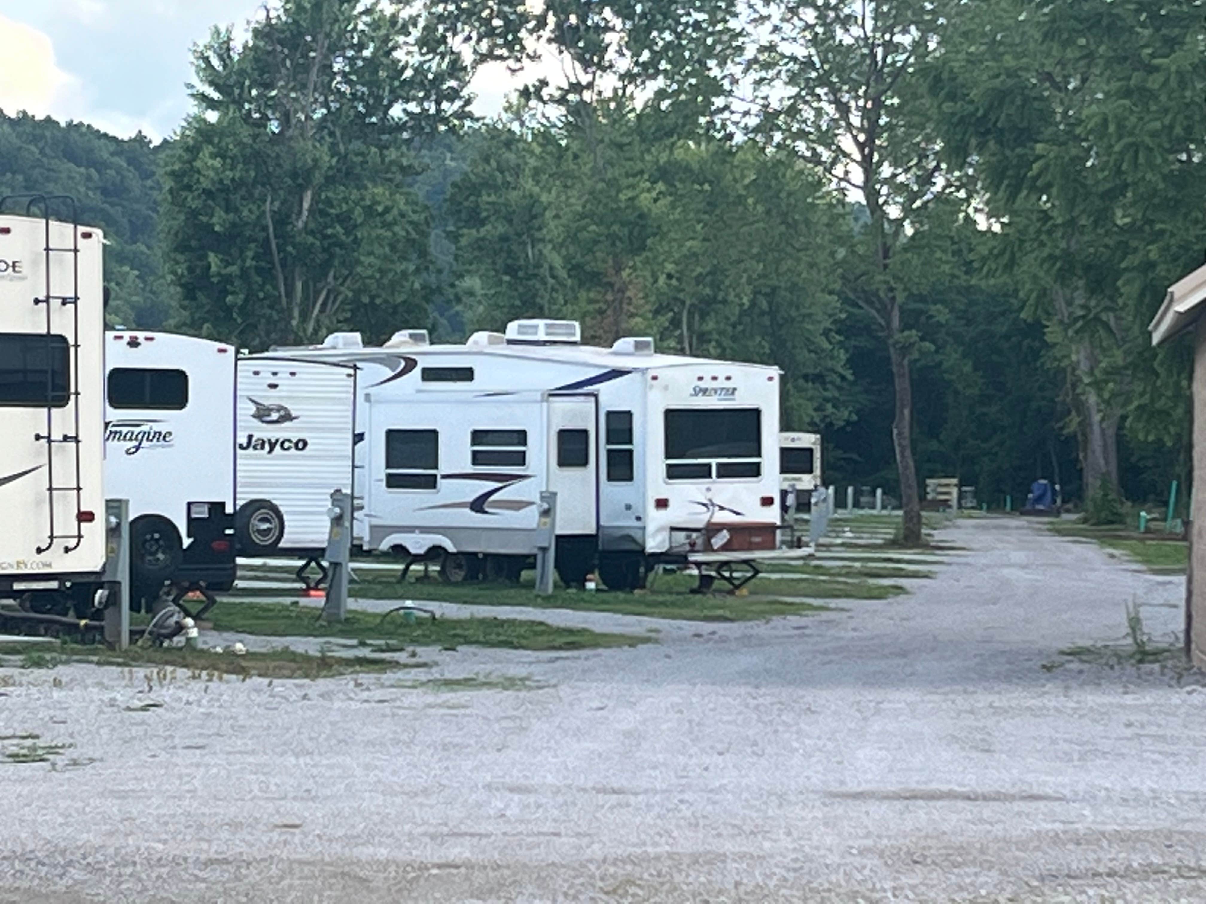 Carl B.'s photo of rv camping at Robert Newlon Airpark RV Park Huntington, WV near East Lynn Lake