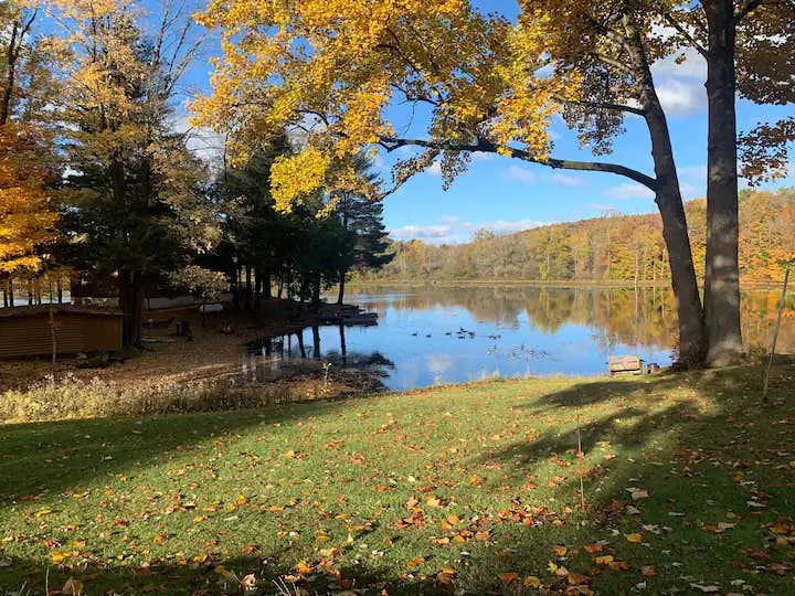 Camper-submitted photo at Mitchell Lake Campgrounds near Guys Mills, PA