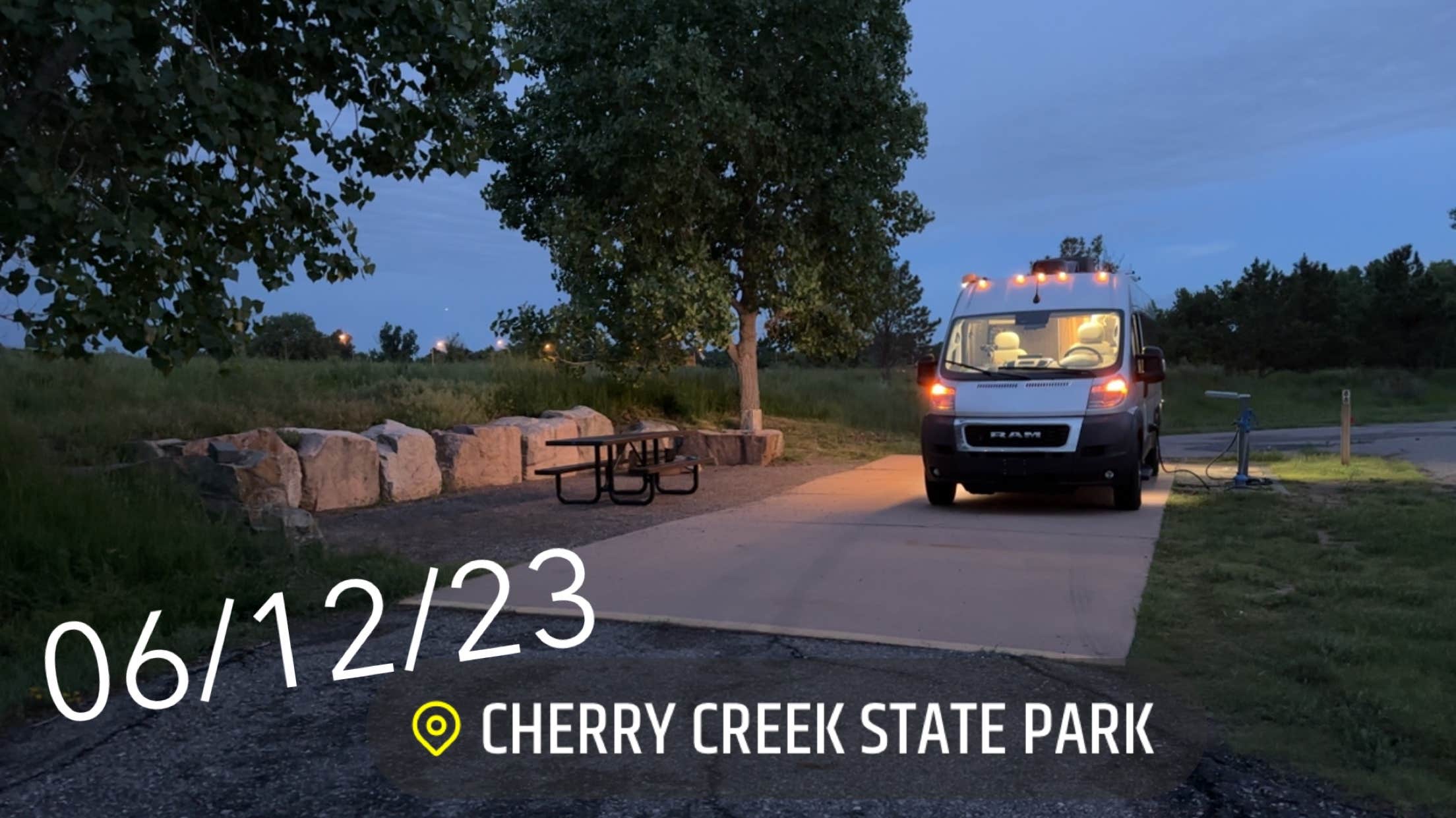 Pam & Steve S.'s photo of rv camping at Cherry Creek State Park Campground near Thornton, CO