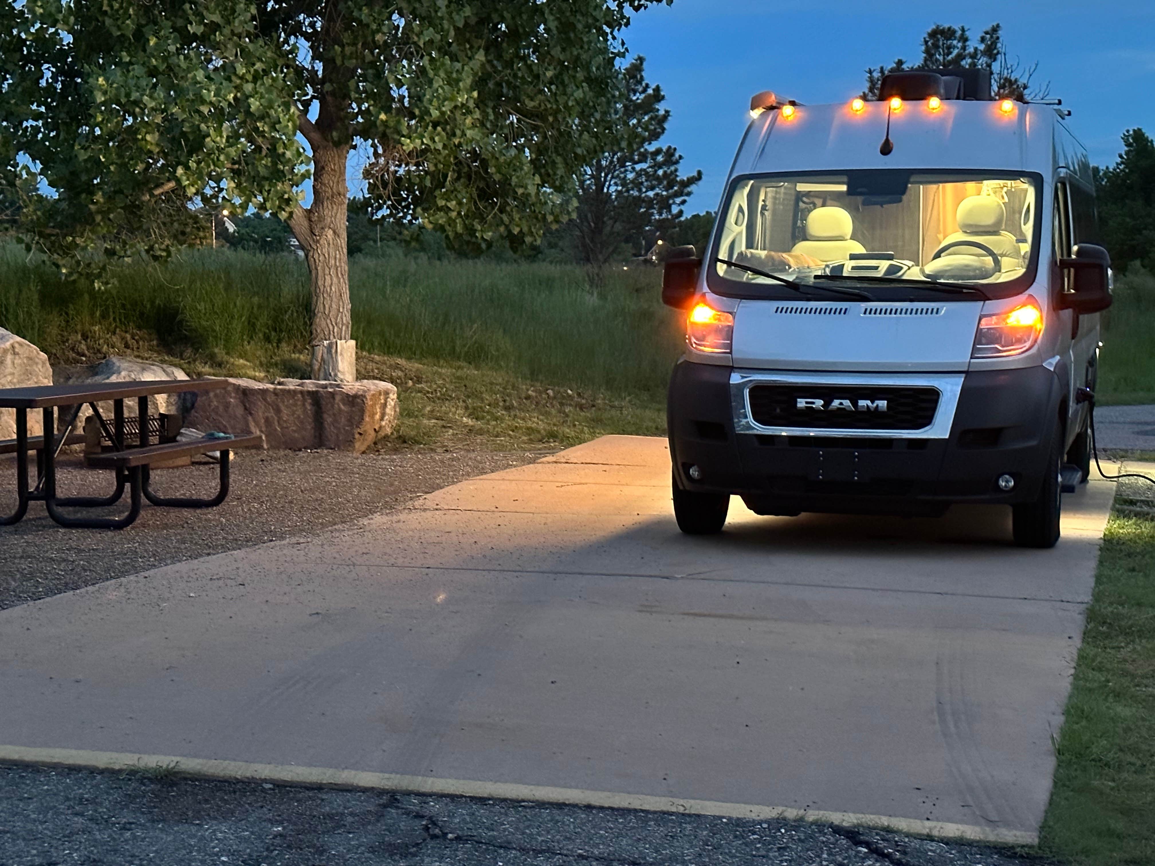 Pam & Steve S.'s photo of rv camping at Cherry Creek State Park Campground near Parker, CO