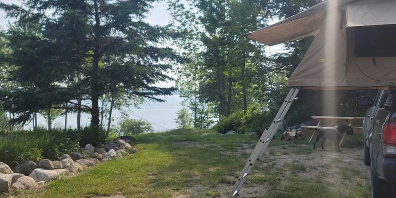 Camper submitted image from Oceanfront Camping @ Reach Knolls