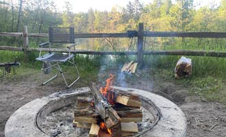 Camping near Rustic Rafters Cabins and Camping: CCC Bridge State Forest Campground, Kalkaska, Michigan