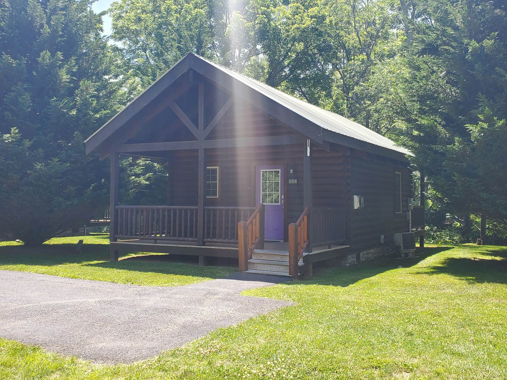 The Dyrt's photo of a cabin at New River Trail Cabins near Fries, VA