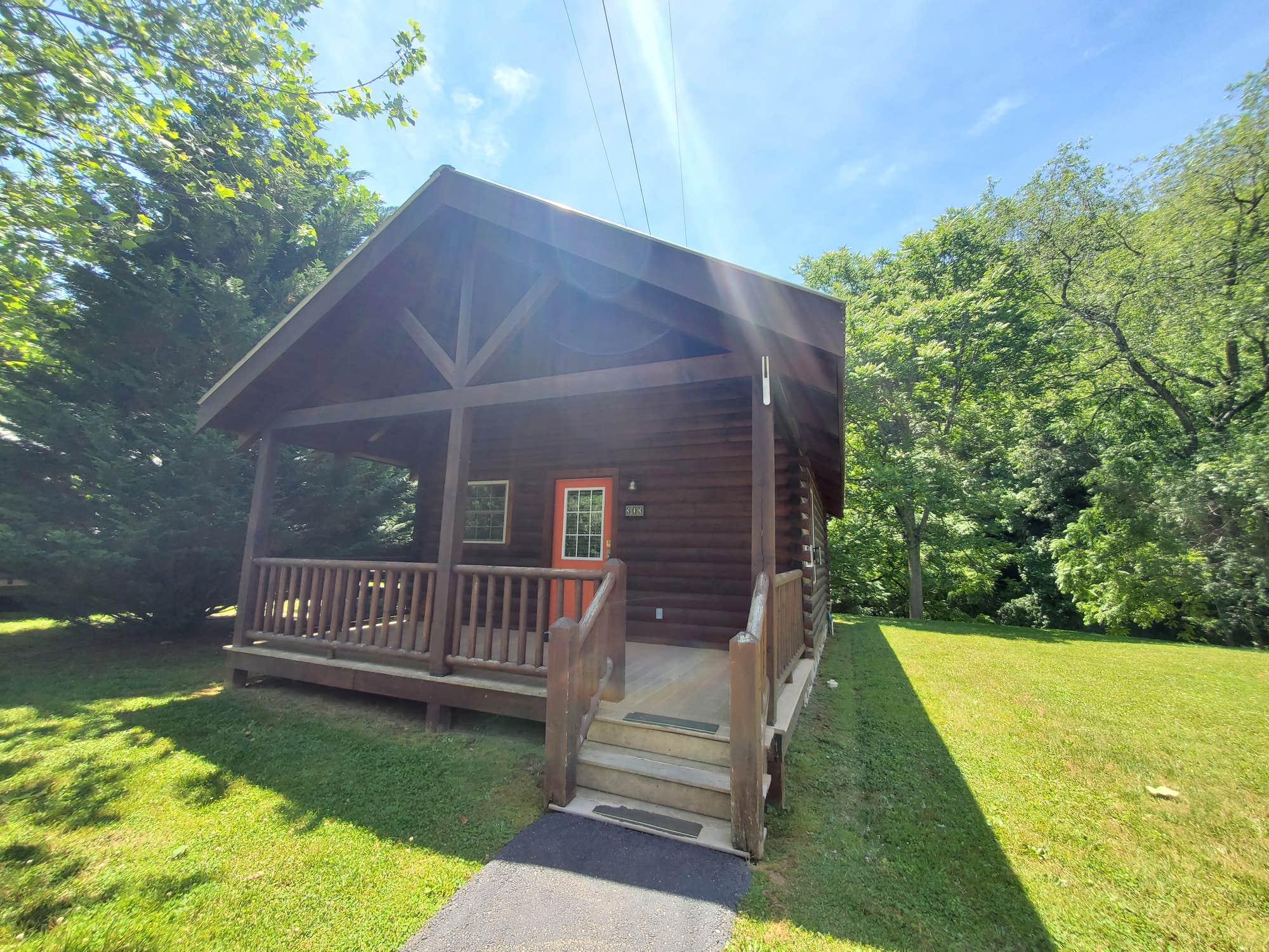 The Dyrt's photo of a cabin at New River Trail Cabins near Pfafftown, NC