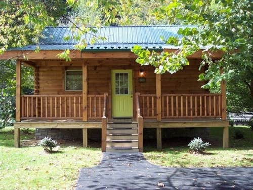 The Dyrt's photo of a cabin at New River Trail Cabins near Radford, VA