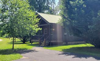 The Dyrt's photo of a cabin at New River Trail Cabins near Fries, VA
