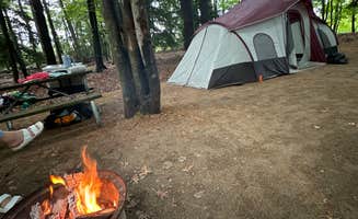 Hailey C.'s photo at Whispering Surf Campground at Bass Lake near Ludington, MI
