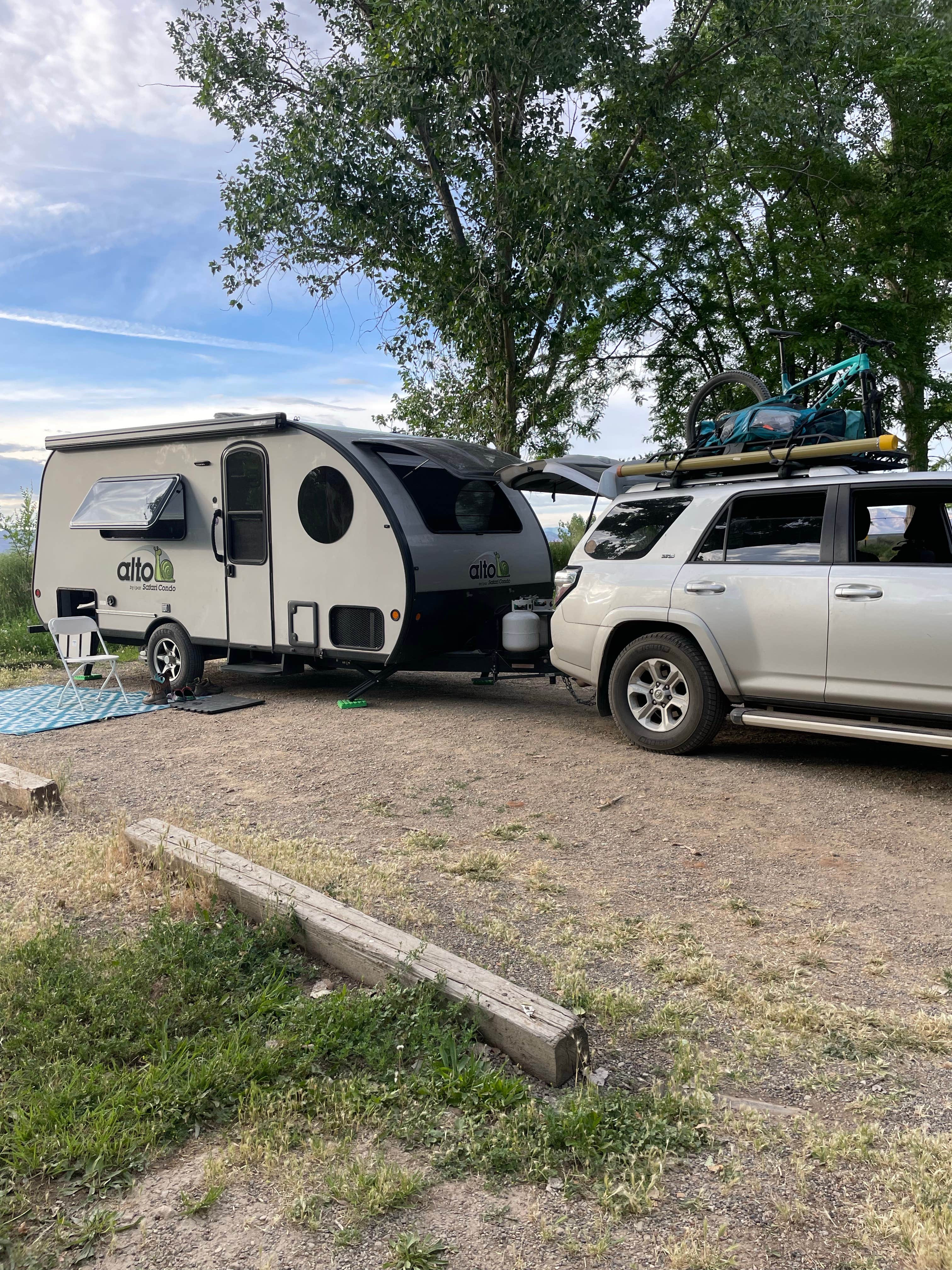 Jennifer D.'s photo of rv camping at Bookcliff Campground — Highline Lake State Park near Grand Junction, CO