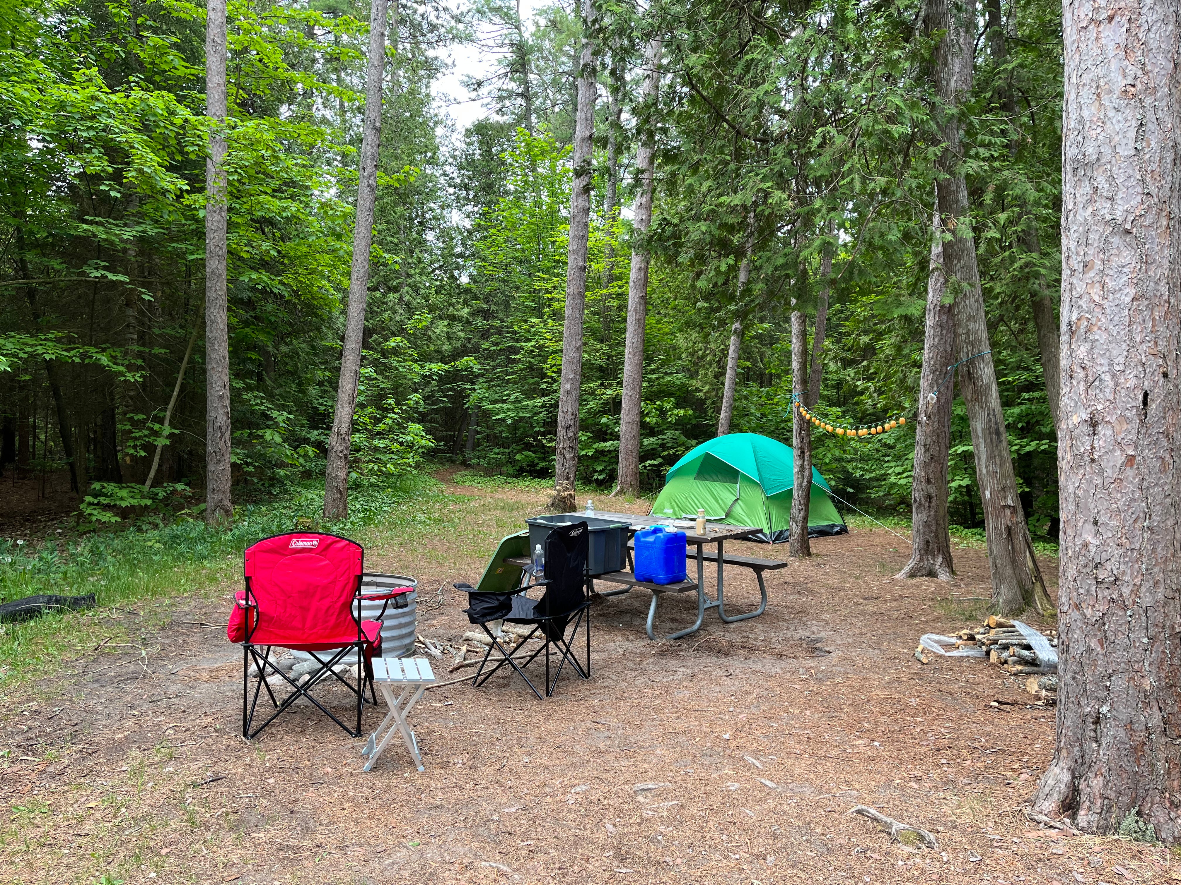 Camper submitted image from DeTour - Lake Superior State Forest - 1
