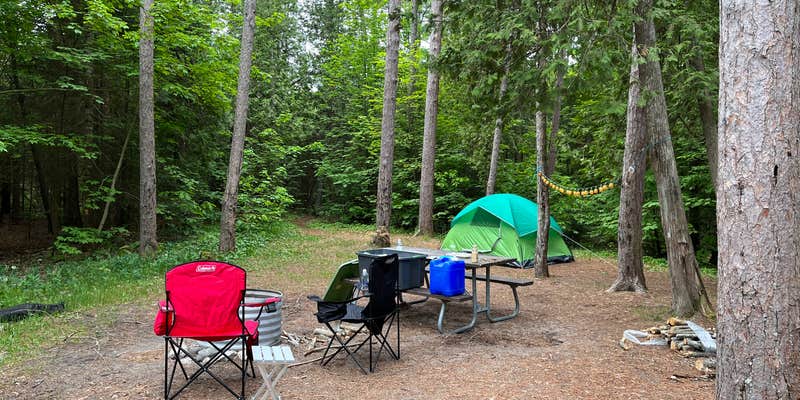 Camper submitted image from DeTour - Lake Superior State Forest