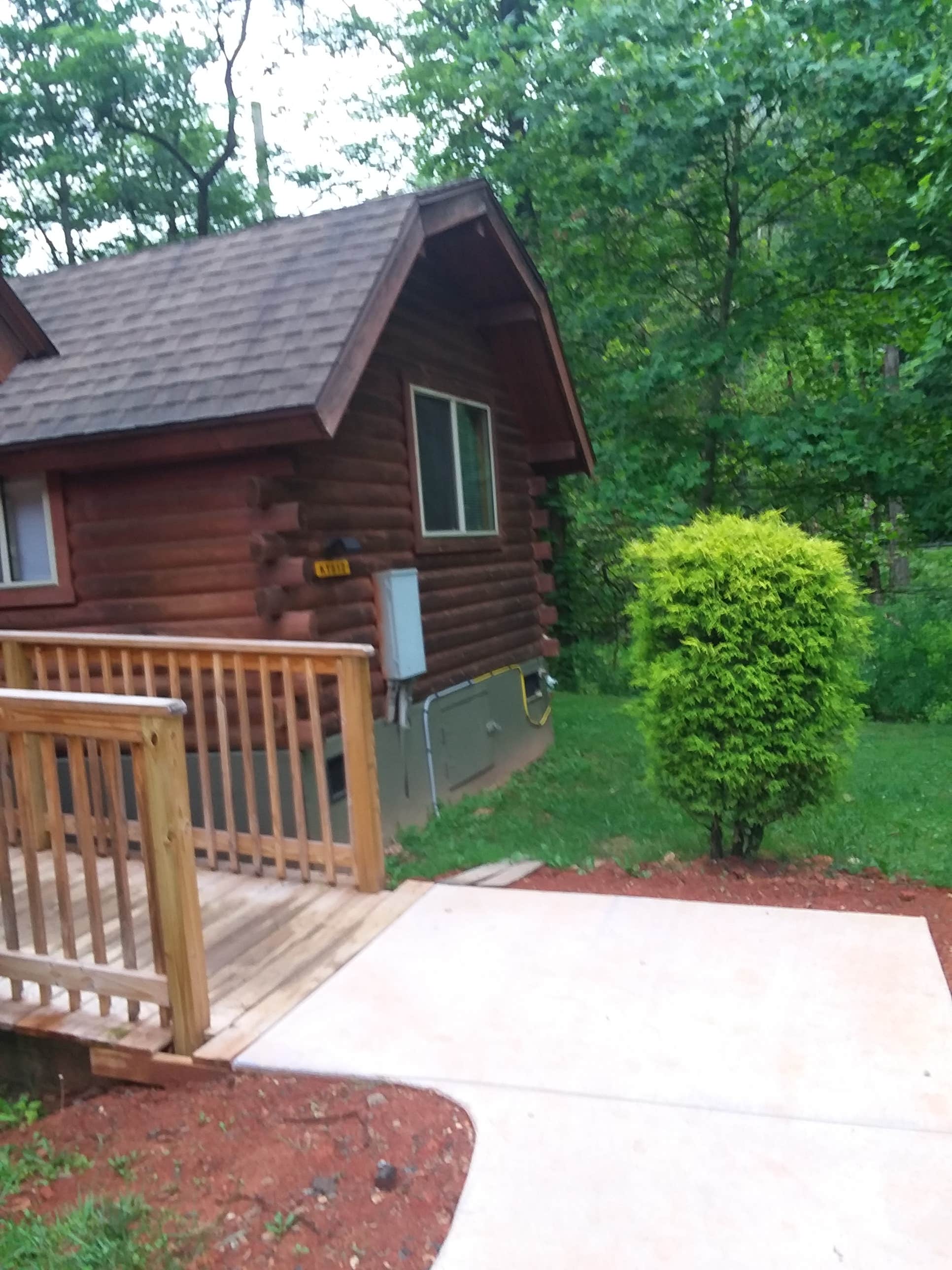 not S.'s photo of glamping accommodations at Cherokee-Great Smokies KOA near Cullowhee, NC