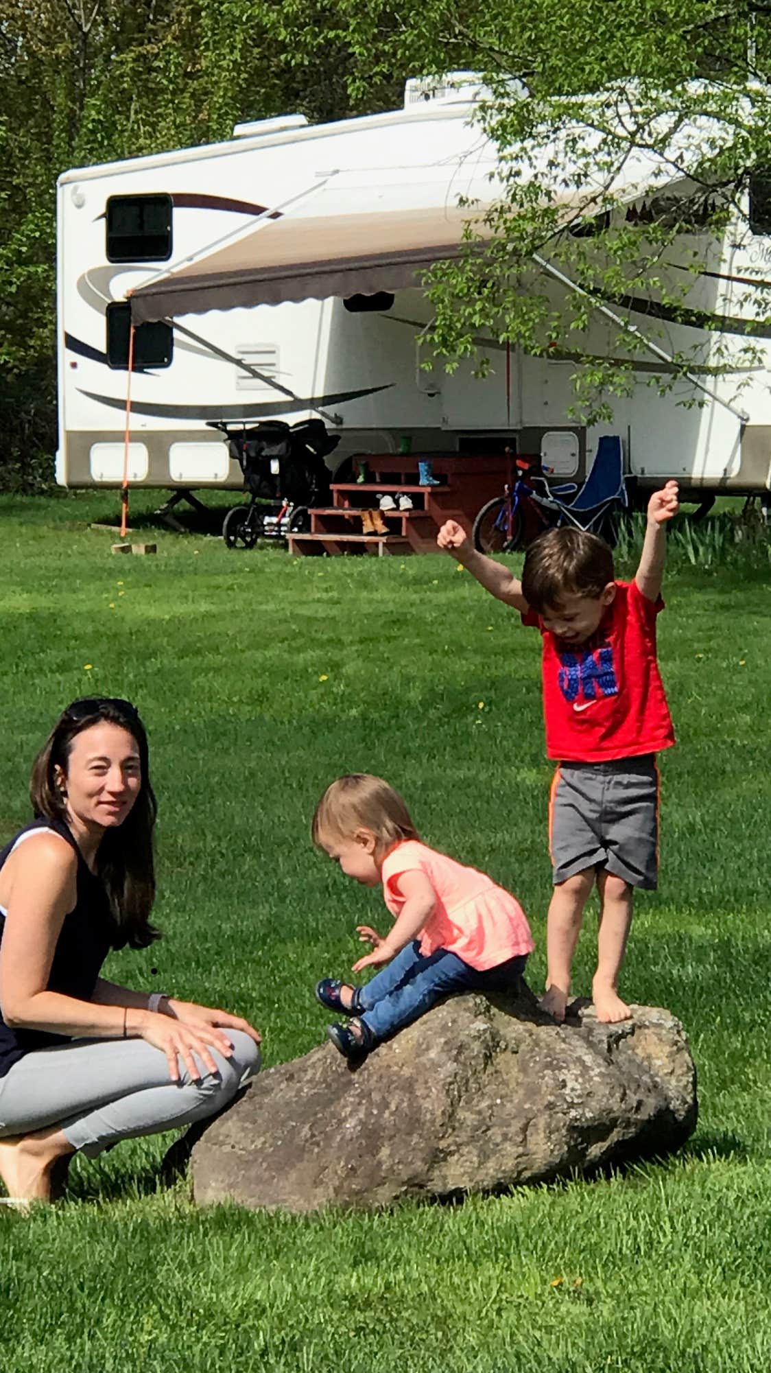 Brandon G.'s photo of rv camping at Riverside Camping & RV Resort near Lincoln, NH