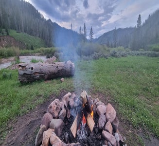 Camper-submitted photo from Dispersed camping along Cliff Creek in Bridger-Teton National Forest