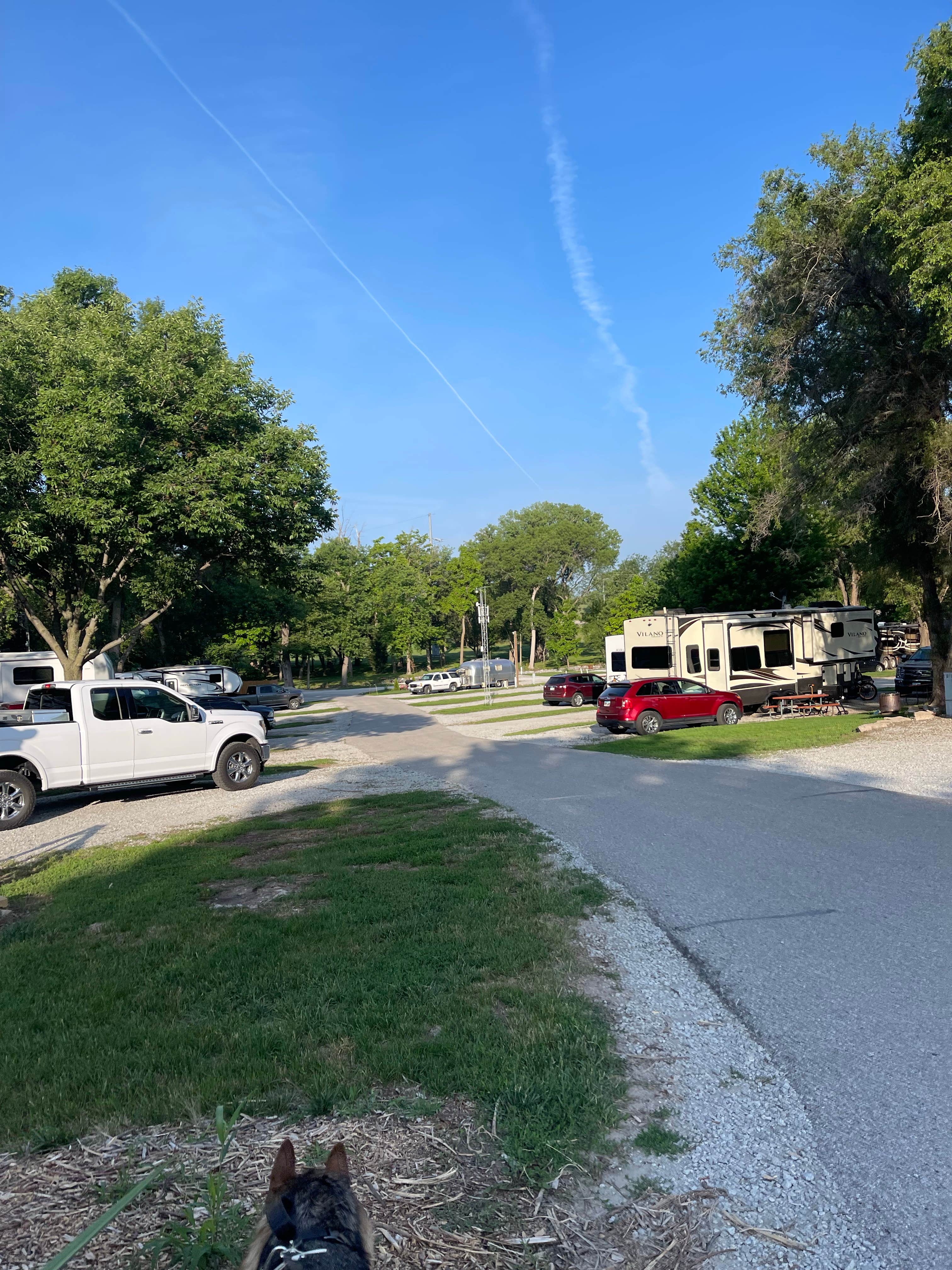 Joseph I.'s photo of camping with pets at Camp A Way Campground near Lincoln, NE