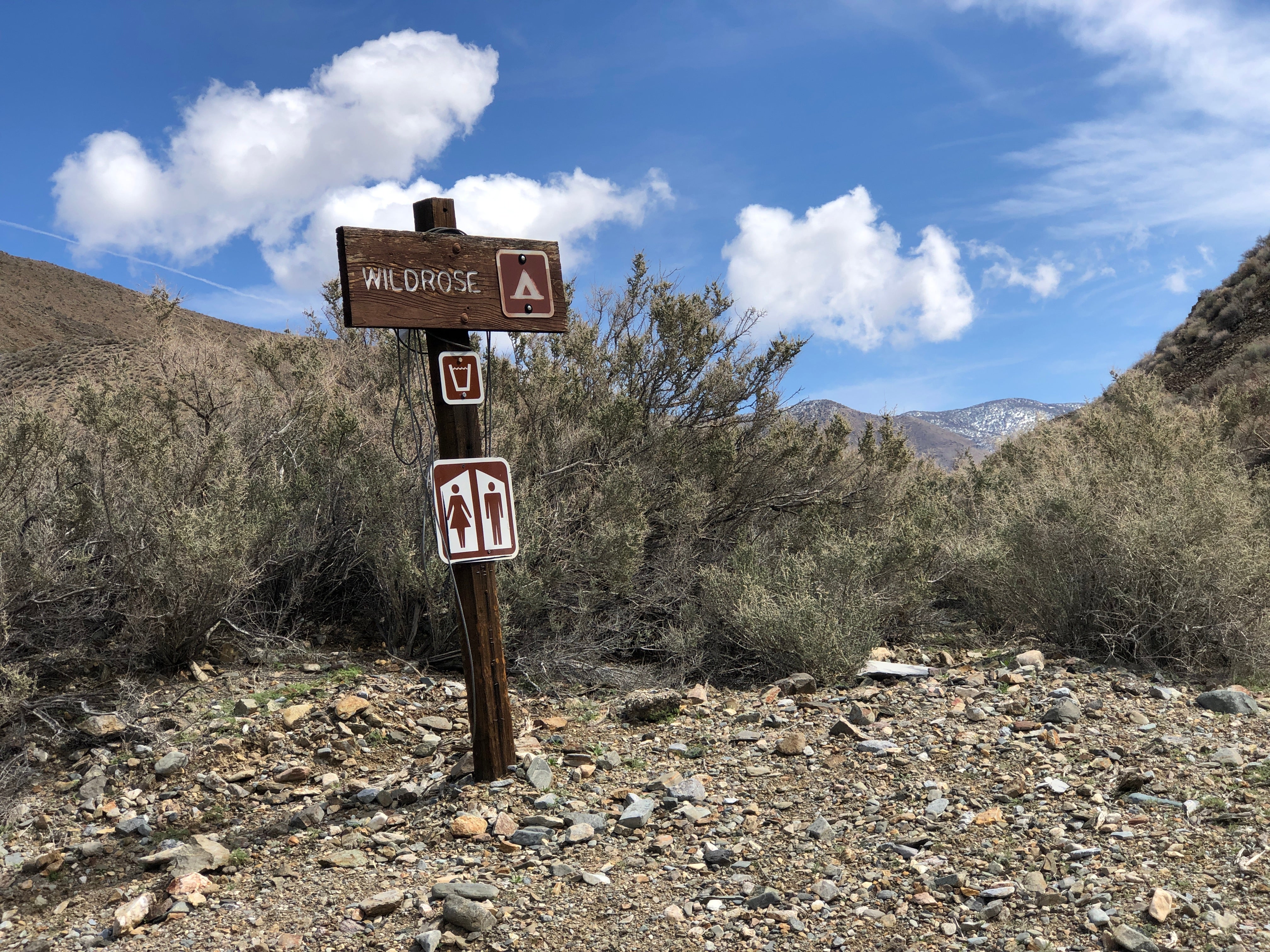 Camper submitted image from Wildrose Campground in Death Valley - 3