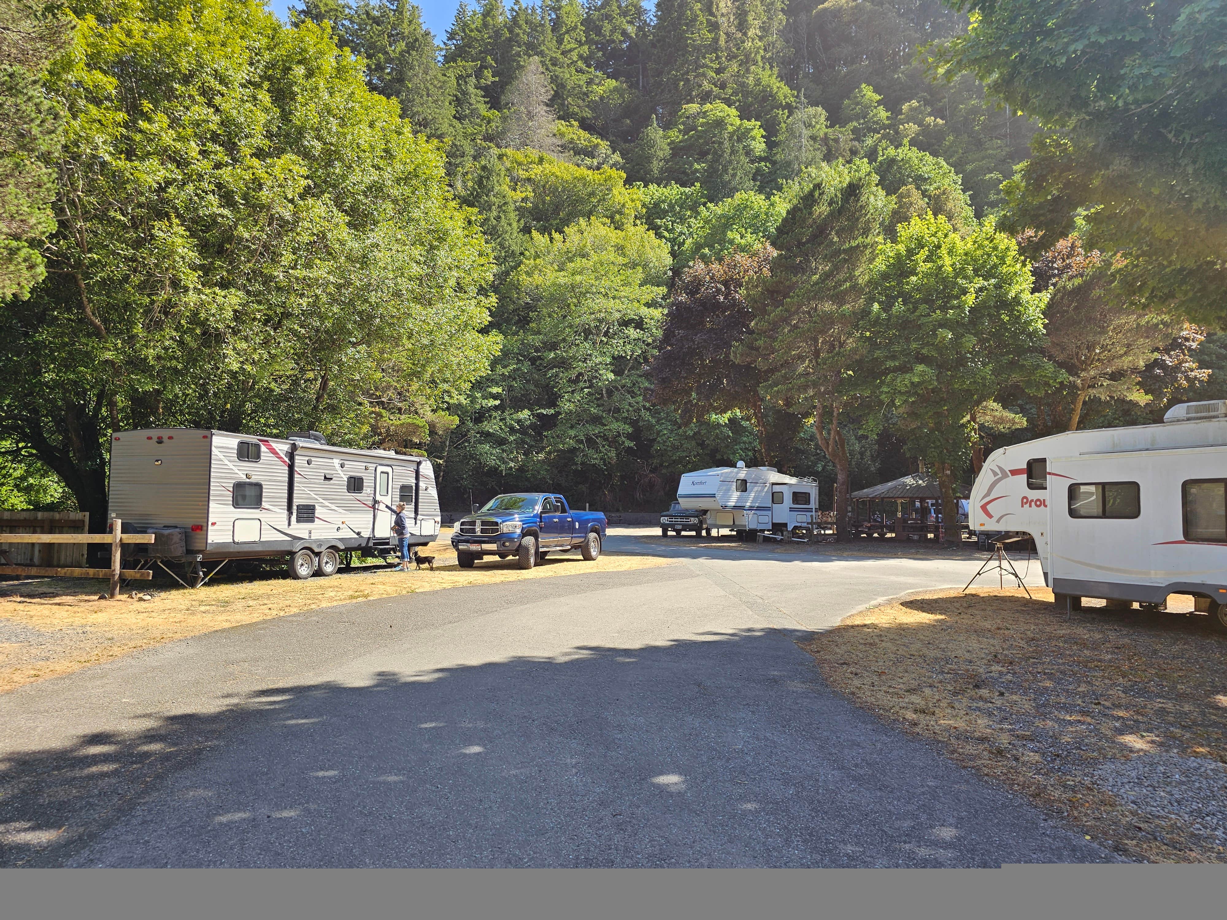 Camper-submitted photo at Indian Creek RV Park near Gold Beach, OR