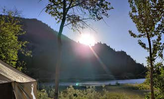 Camping near National Forest Recreation Area - Peninsula: River's Edge Glamping , Paradise, Montana