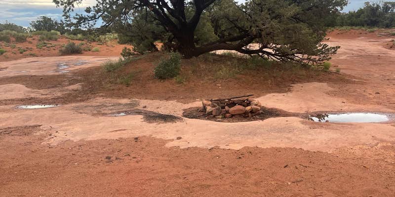 Camper submitted image from BLM Tibbetts Arch Road Dispersed Camping