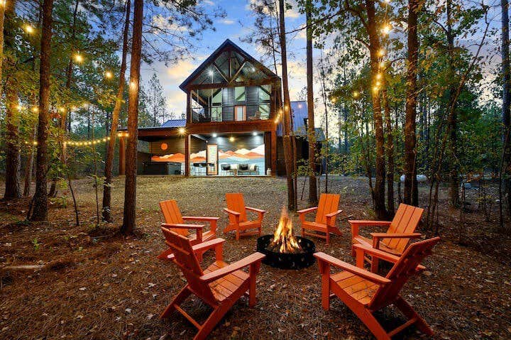 The Dyrt's photo of a cabin at Double the cabin, Double the fun near Eagletown, OK