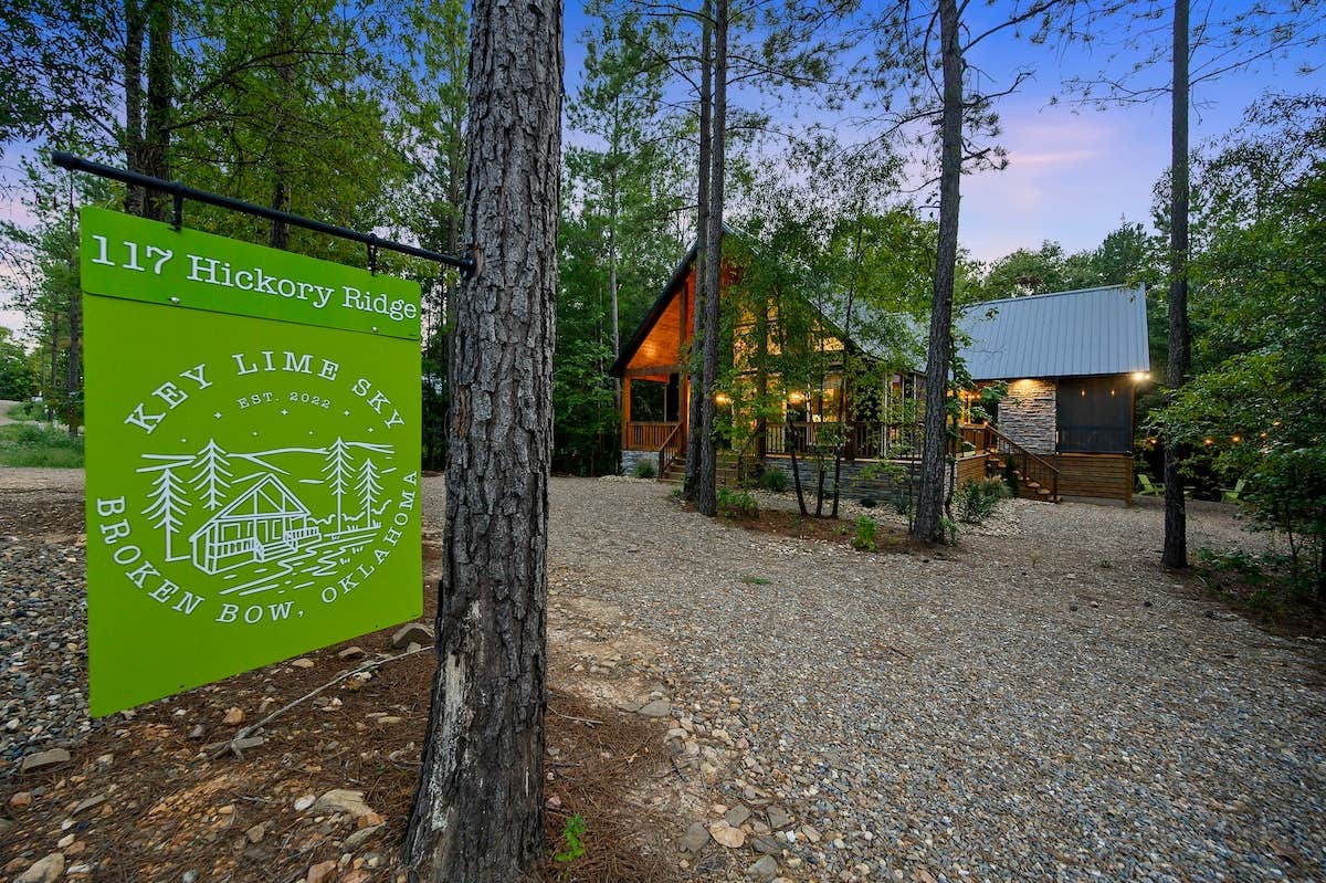 The Dyrt's photo of a cabin at Double the cabin, Double the fun near Gillham, AR