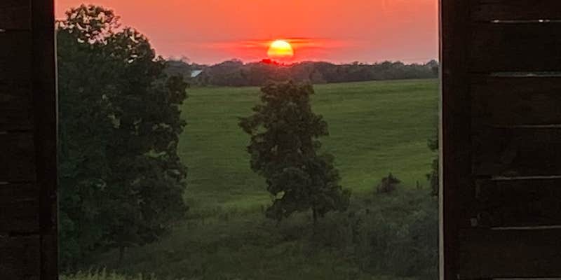 Camper submitted image from Rufus Ridge RV Barn at Haymark Farm