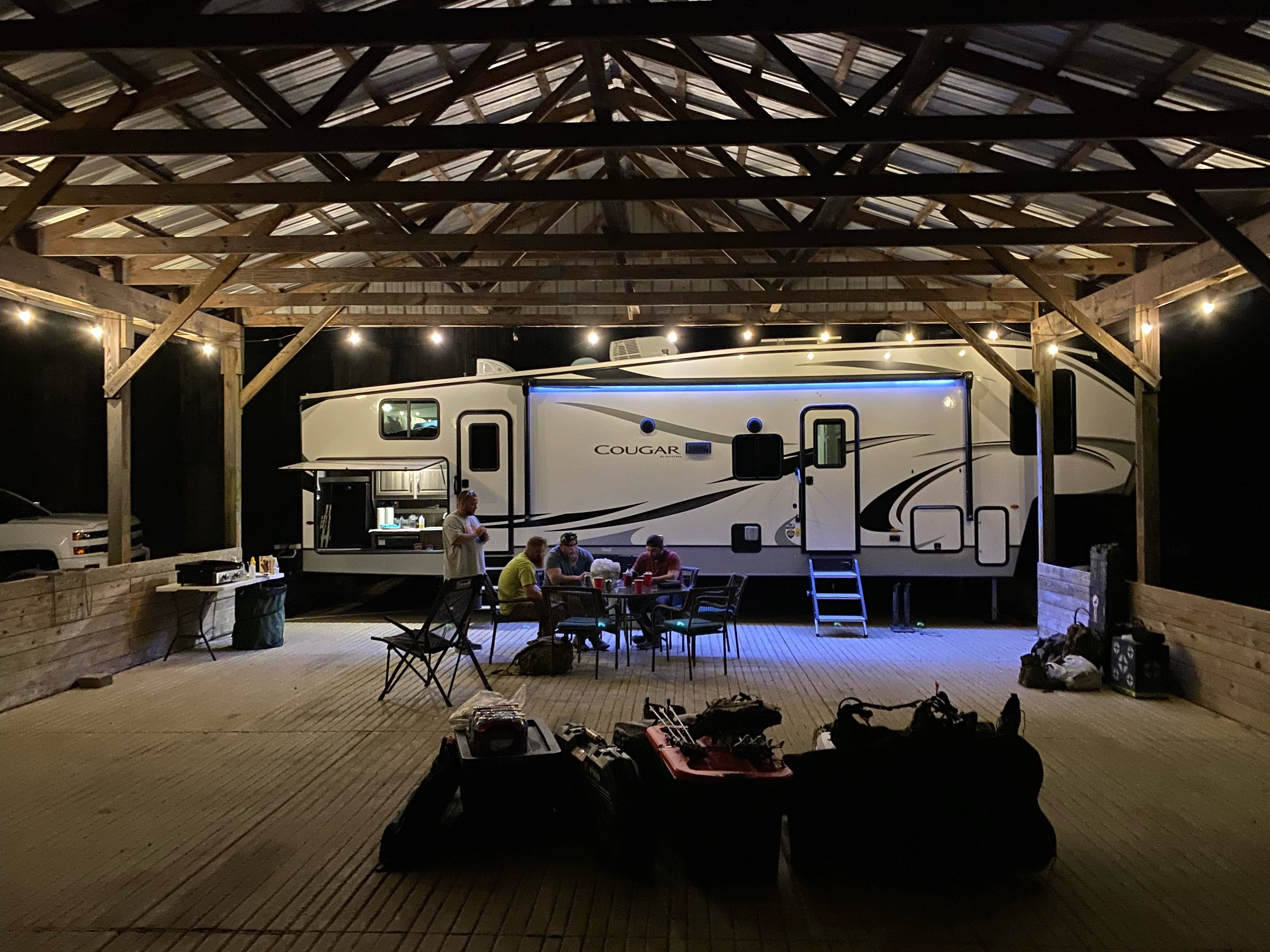 Melinda T.'s photo of rv camping at Rufus Ridge RV Barn at Haymark Farm near Williamstown, KY