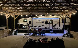 Melinda T.'s photo of rv camping at Rufus Ridge RV Barn at Haymark Farm near Concord, OH