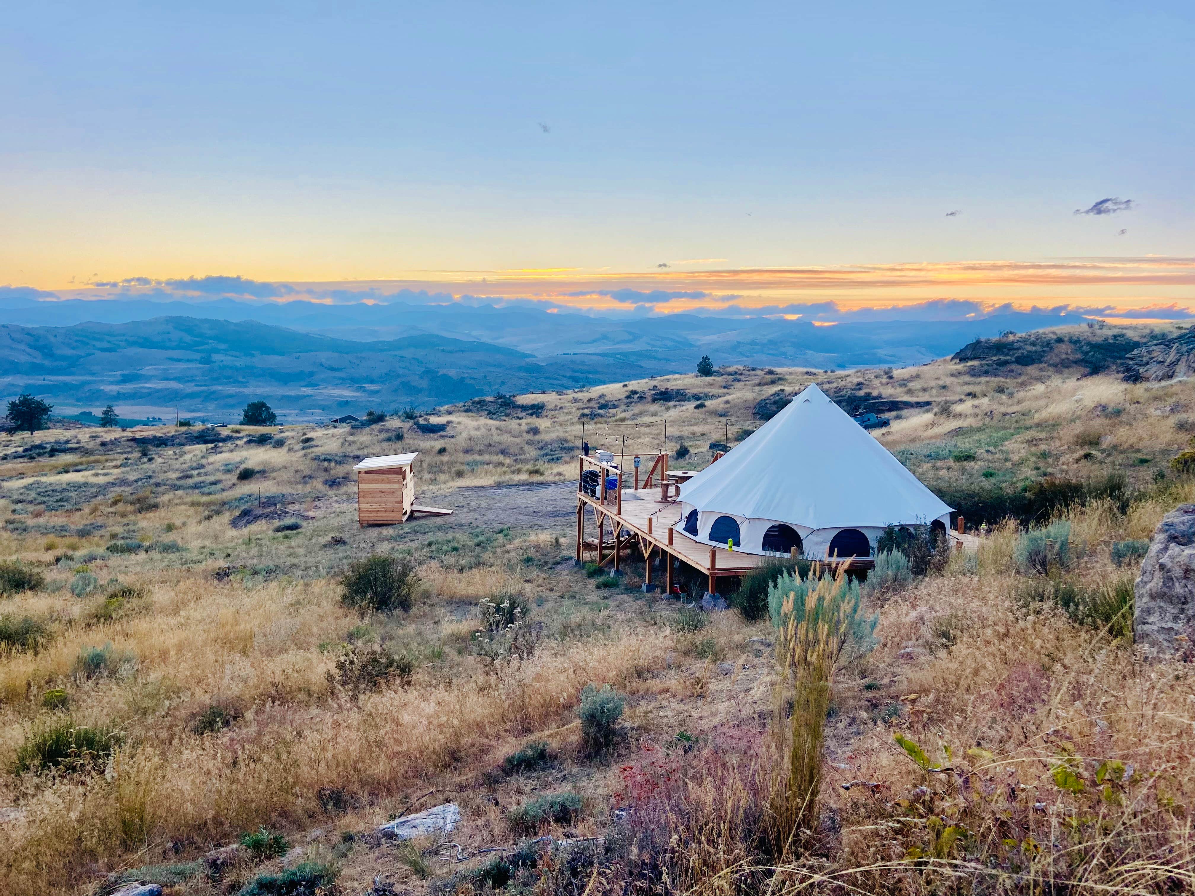 Camping near Oriole Campground: The Sleepy Sasquatch, Tonasket, Washington