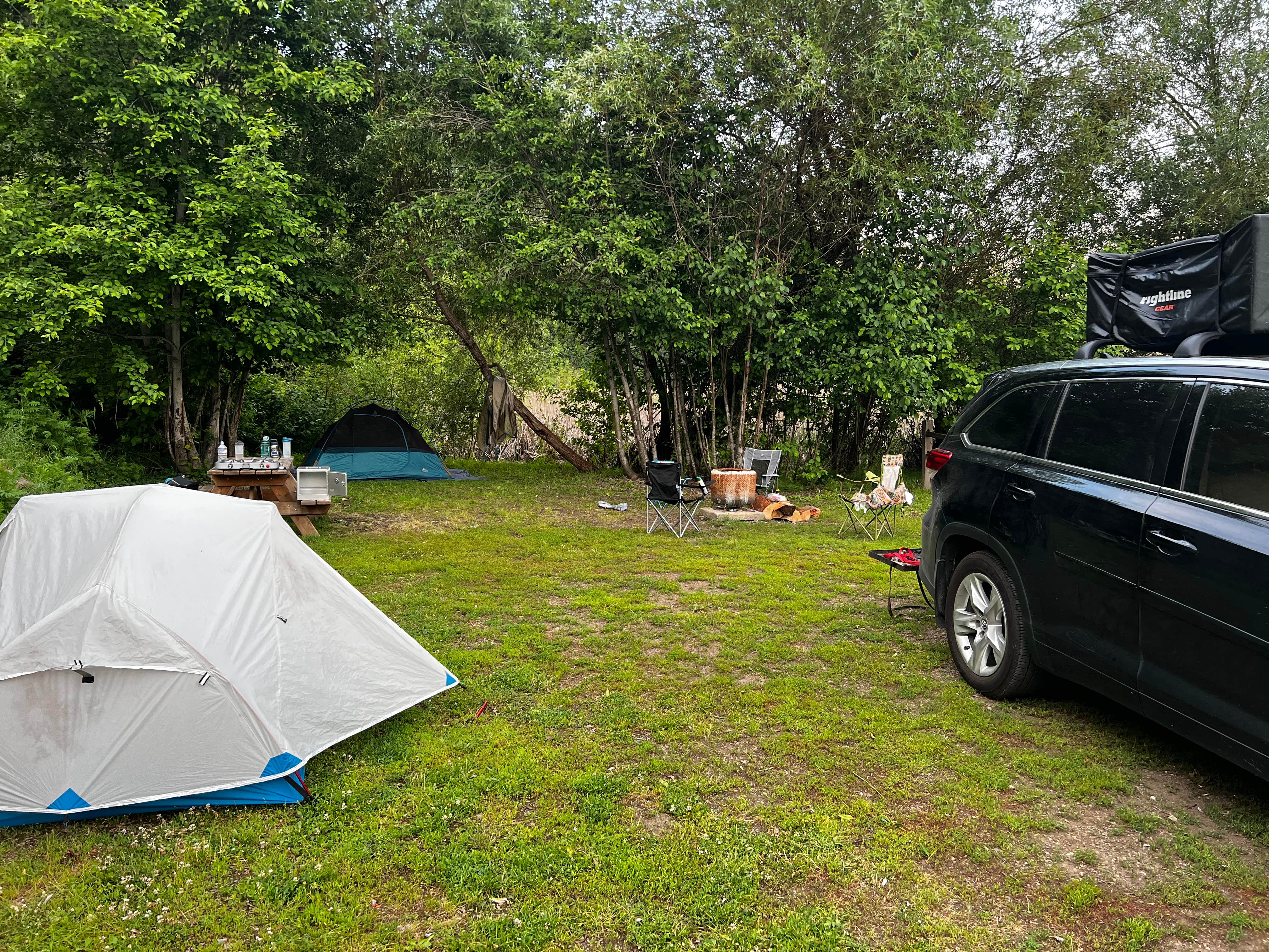 Kalli W.'s photo of camping with pets at Camp Coeur D Alene near Coeur d'Alene, ID