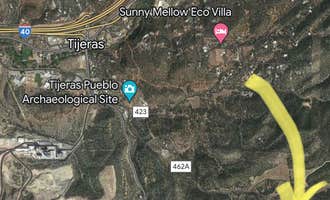Camping near Cedro 2 Track 13 Dispersed Site: Coyote Trailhead, Tijeras, New Mexico