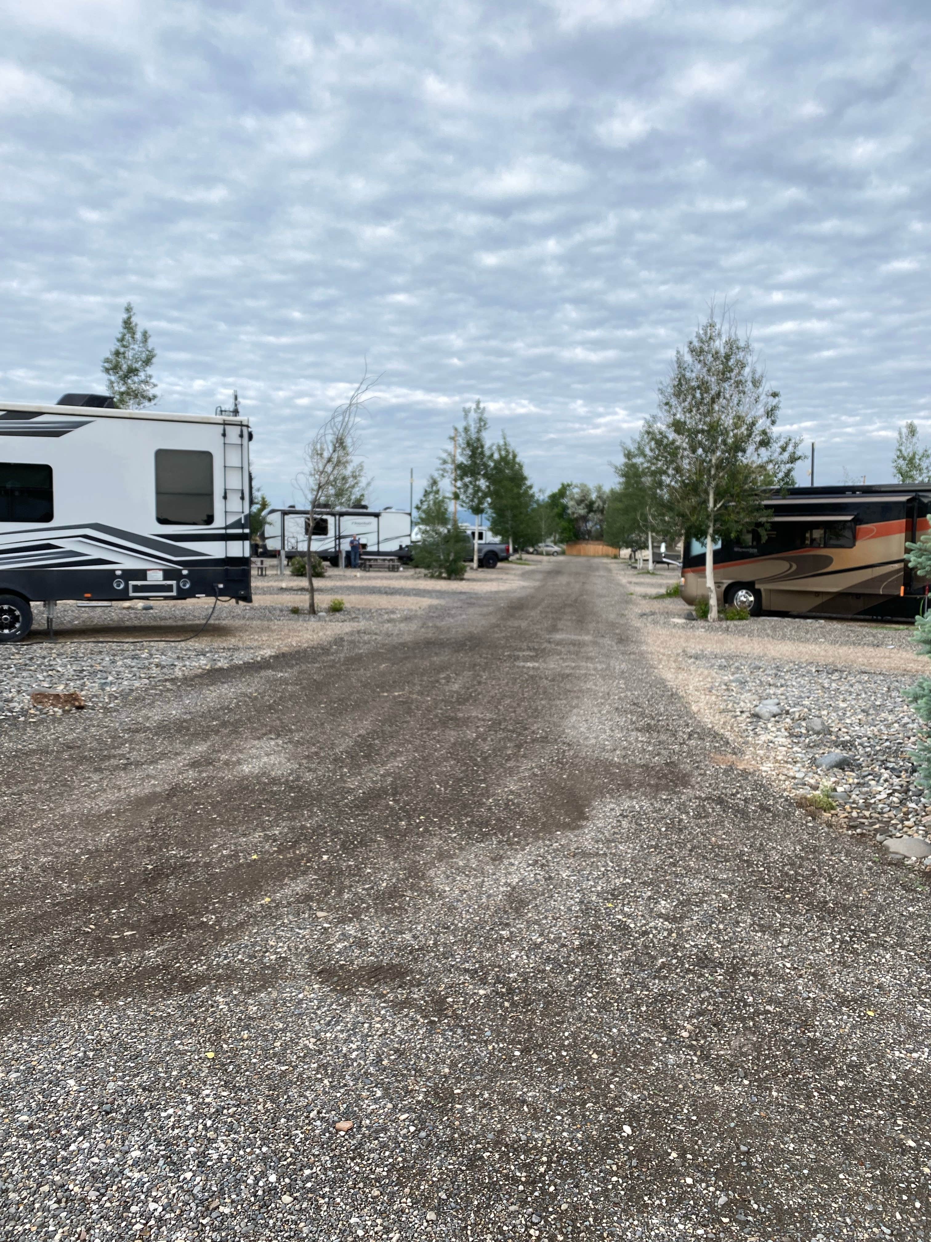 Melanie T.'s photo of rv camping at Cody Trout Ranch Camp - RV, Tipi, and Sheep Wagon Camping near Frannie, WY
