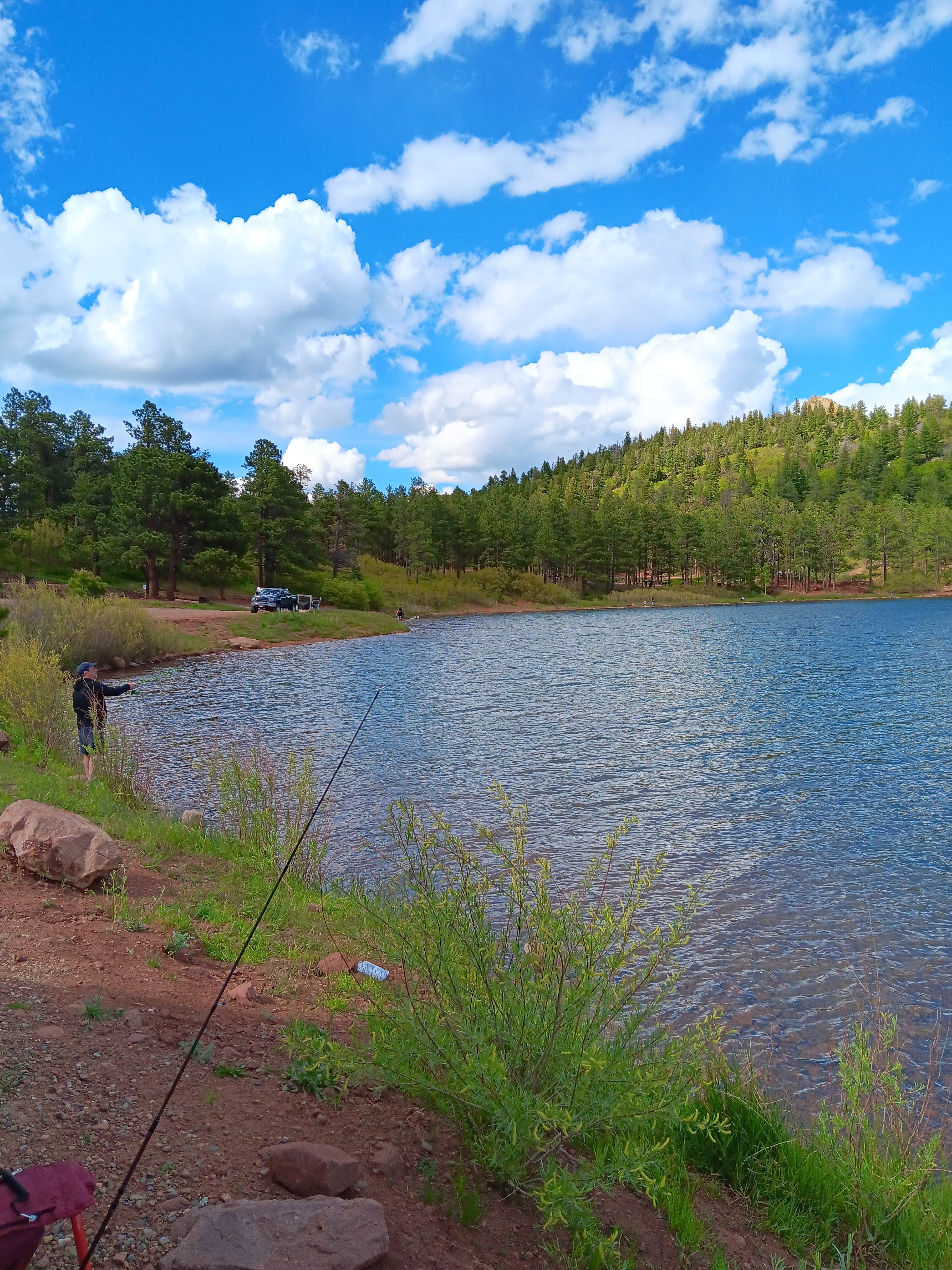 Camper-submitted photo at Monument Lake Resort near Aguilar, CO