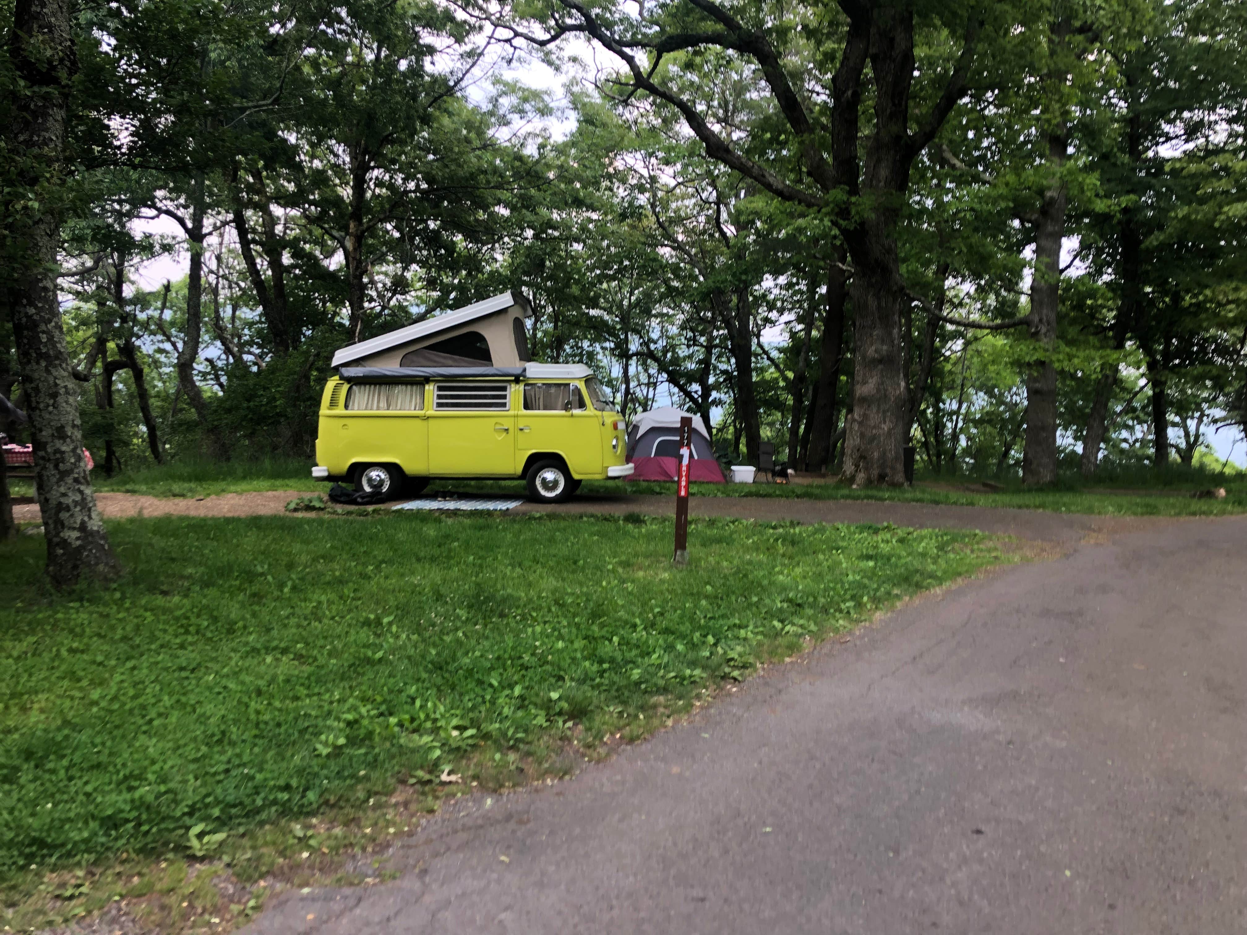 Roger W.'s photo of rv camping at Big Meadows Campground — Shenandoah National Park near New Market, VA