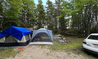Camping near Schoodic Woods Campground — Acadia National Park: McClellan Park, Milbridge, Maine