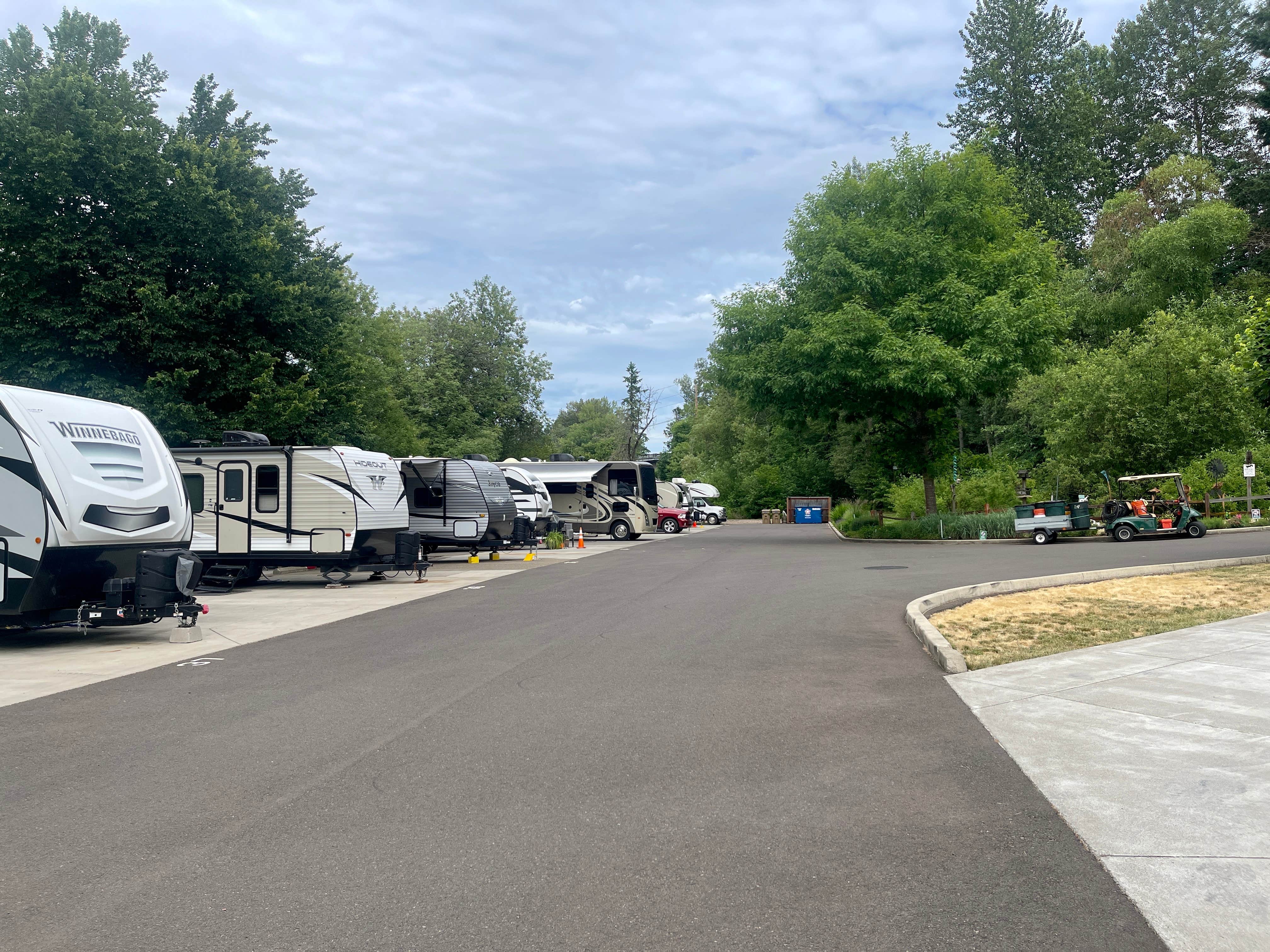Steve O.'s photo of rv camping at Roamers Rest RV Park near Milwaukie, OR