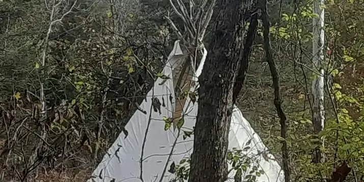 Camper submitted image from Tipi village