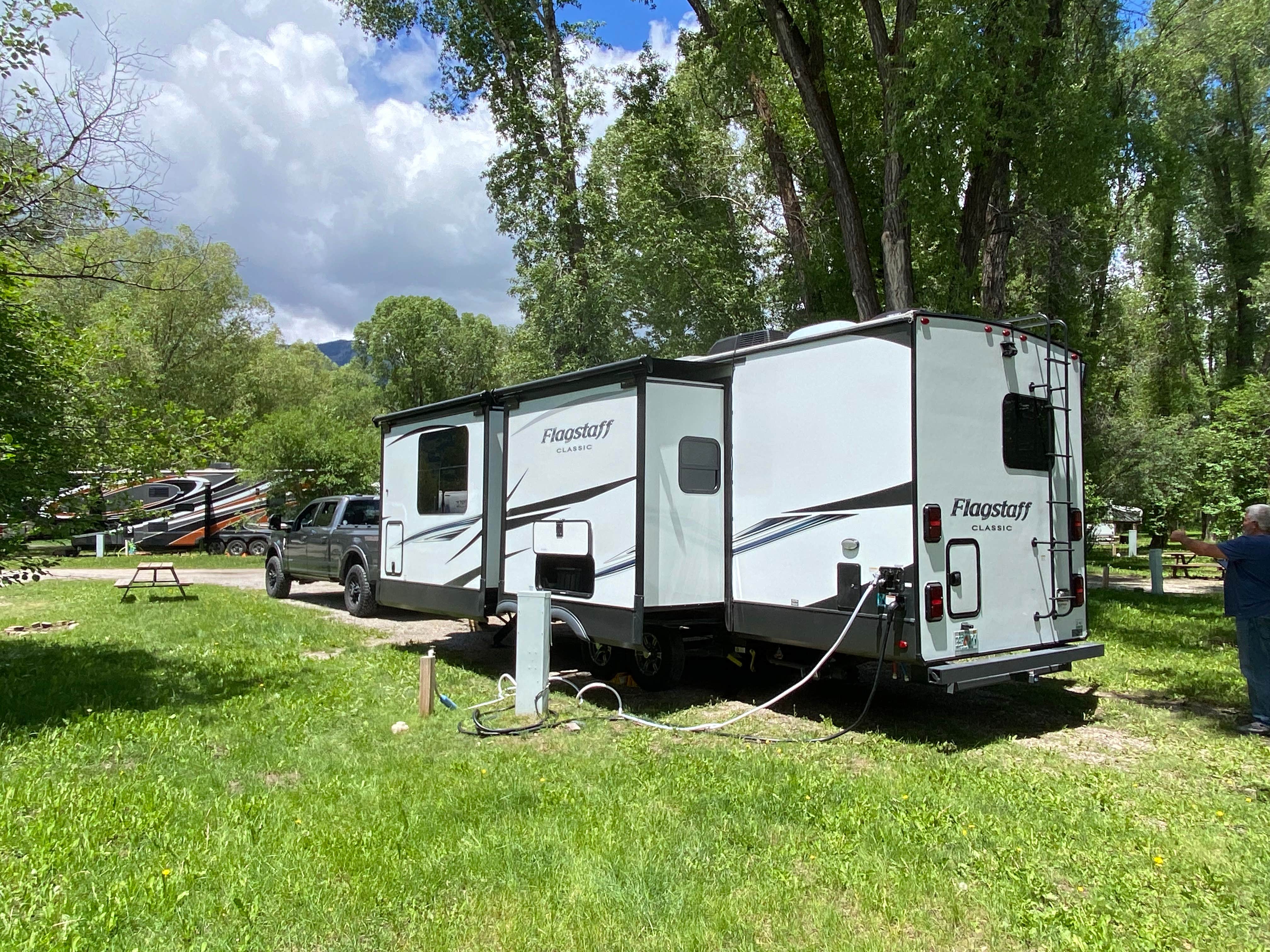 Melanie T.'s photo of rv camping at Fireside Resort at Jackson Hole near Teton Village, WY