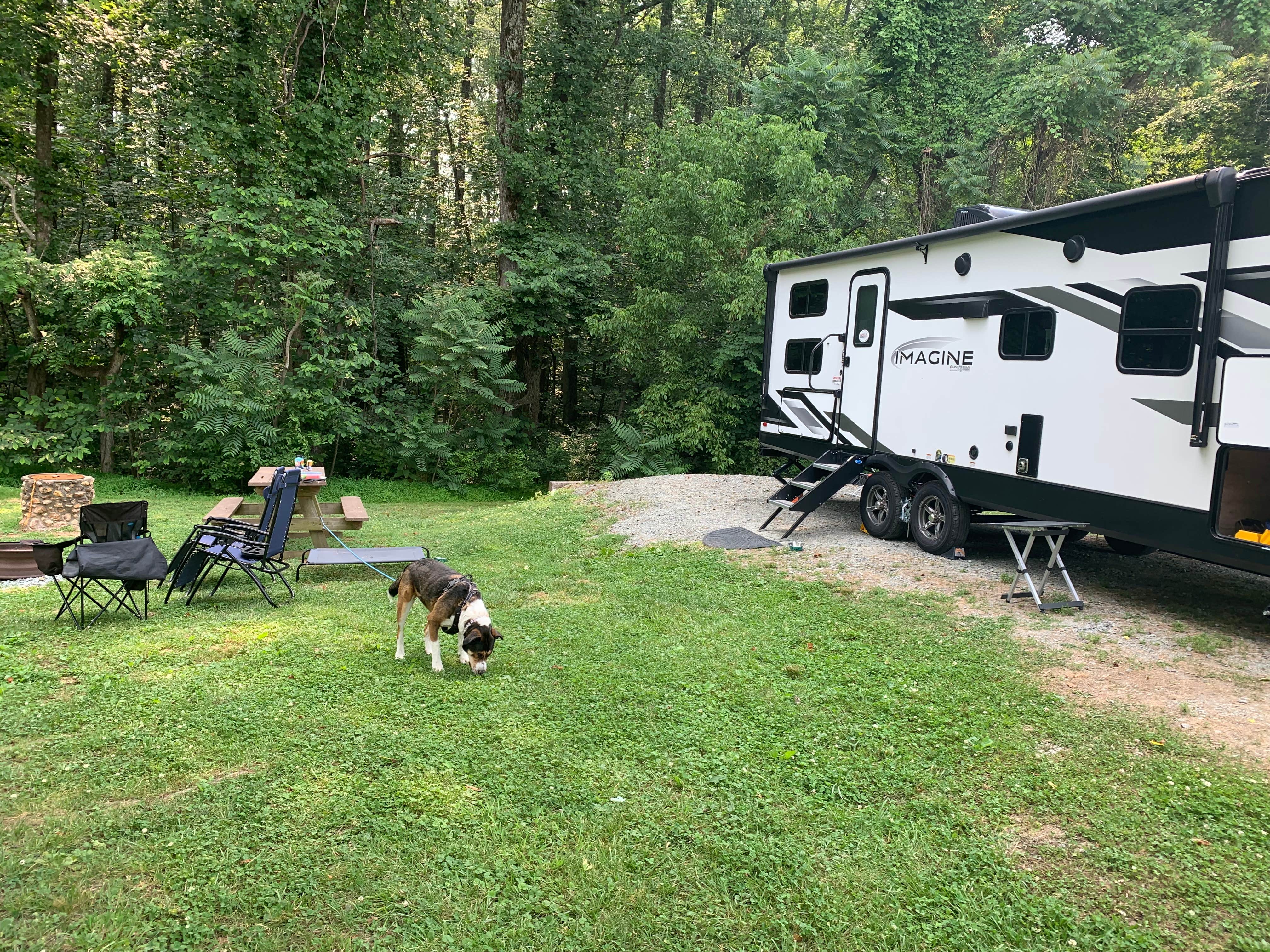 Katie's photo of rv camping at Smith Mountain Campground near Moneta, VA