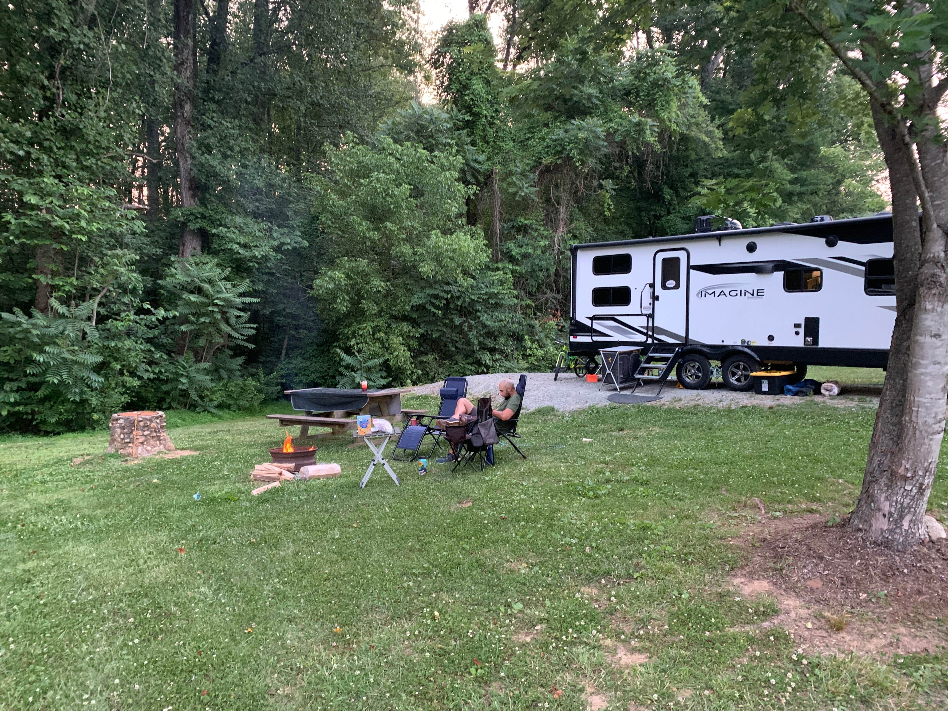 Katie's photo at Smith Mountain Campground near Chatham, VA