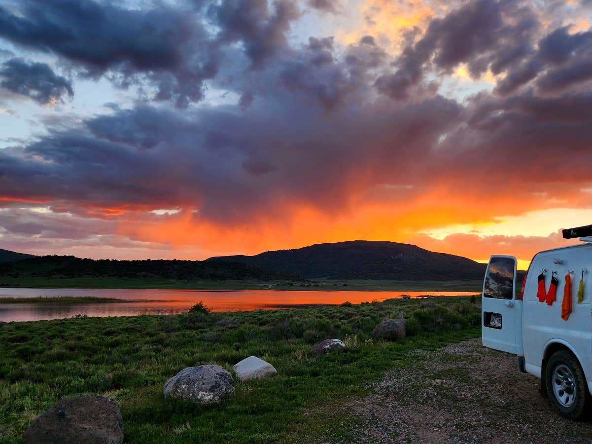 Camping near Black Shadow Campground: Miramonte Reservoir, Norwood, Colorado