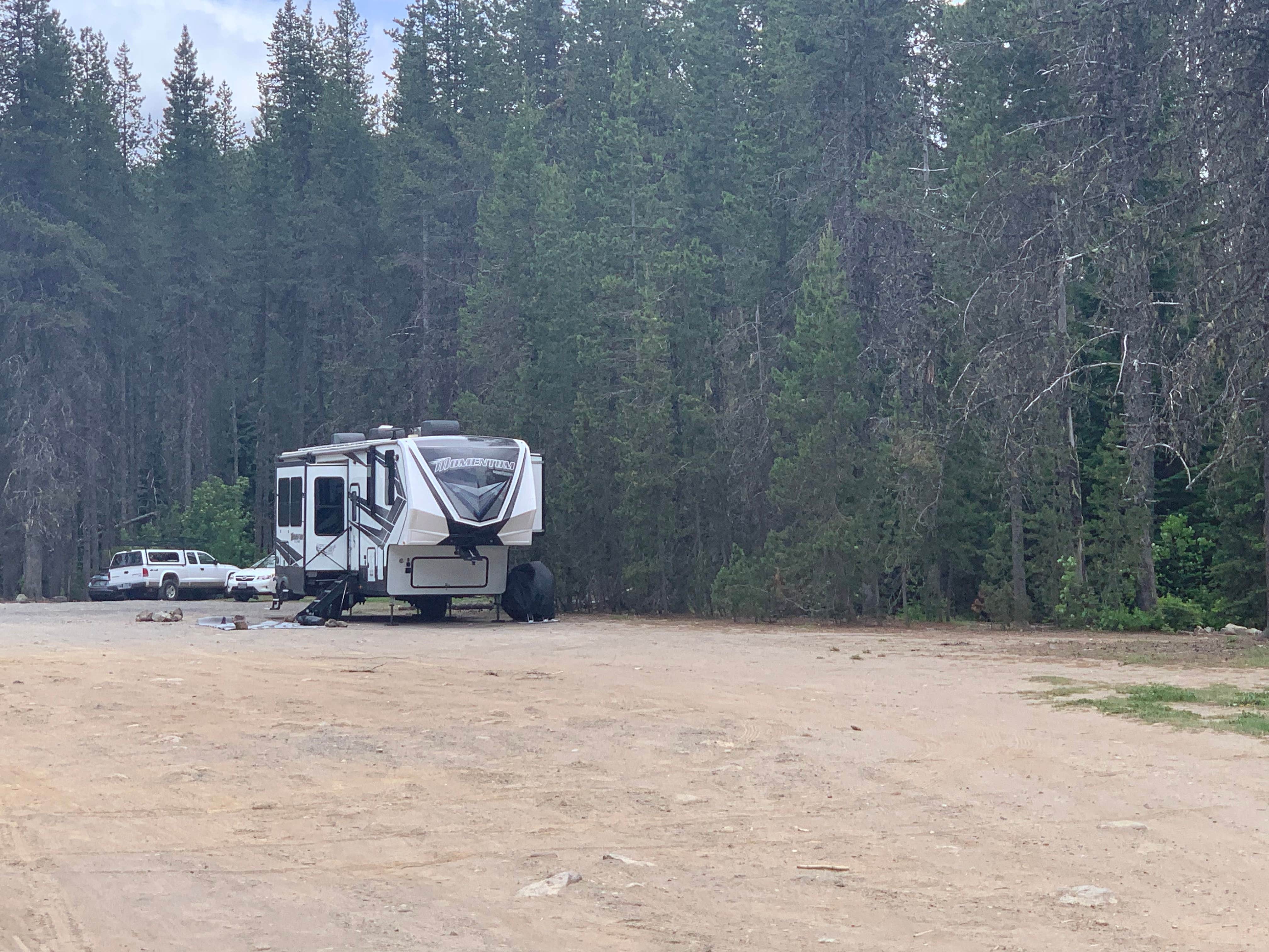 Kevin L.'s photo of rv camping at Summit Meadows Airstrip near Maupin, OR