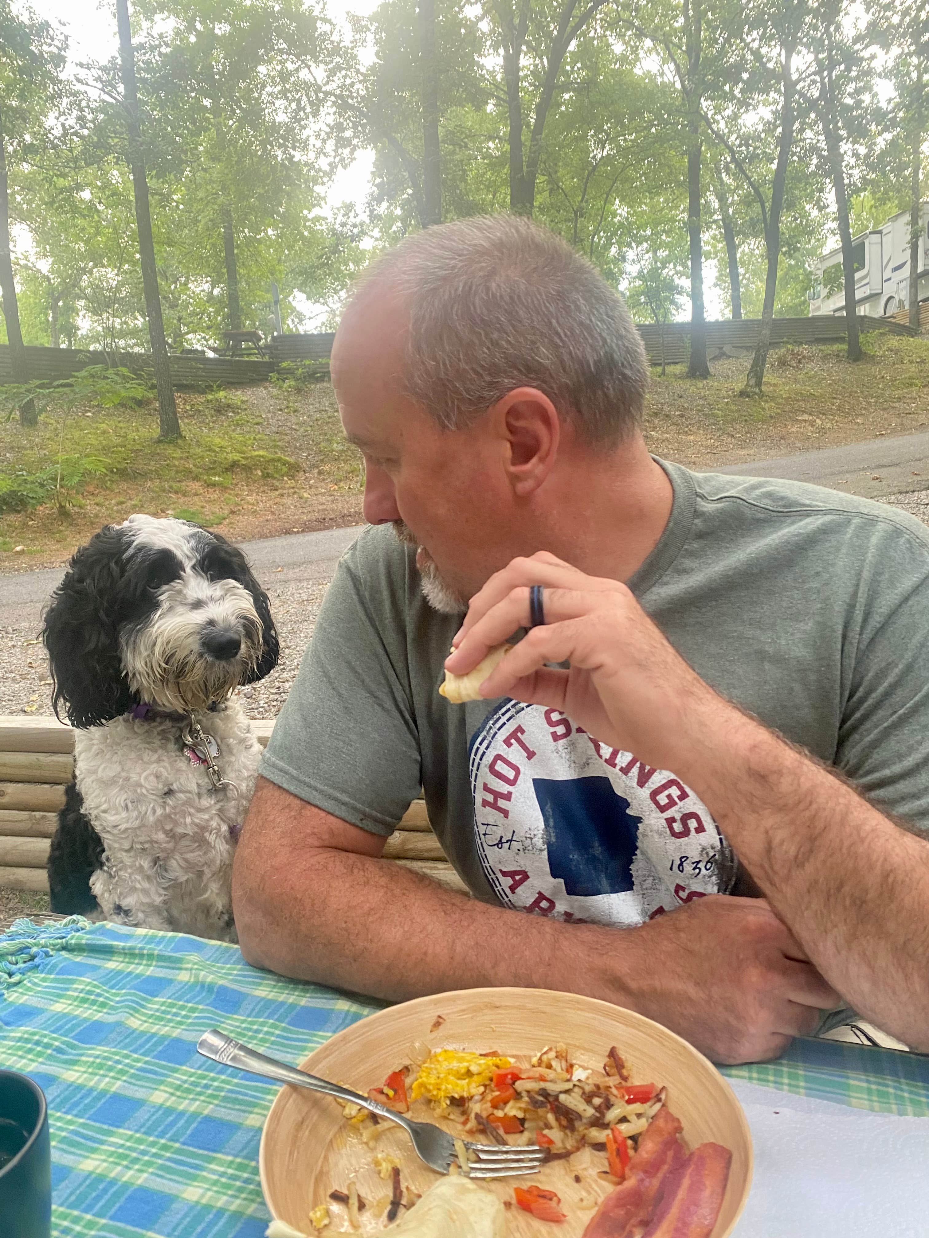 Donna H.'s photo of camping with pets at Hot Springs National Park KOA near Malvern, AR