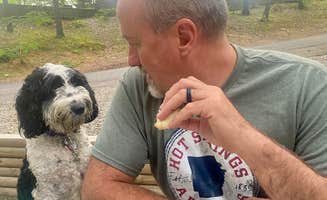 Donna H.'s photo of camping with pets at Hot Springs National Park KOA near Hot Springs National Park, AR
