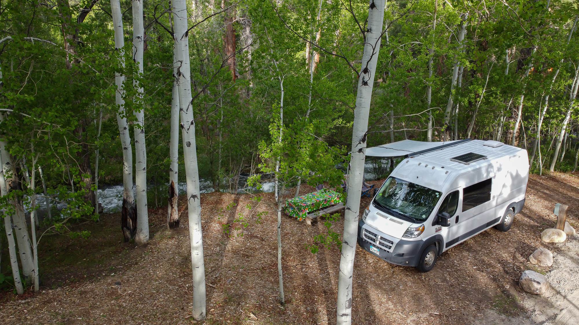 The Dyrt's photo of rv camping at Creekside Chalets & Cabins near Sargents, CO