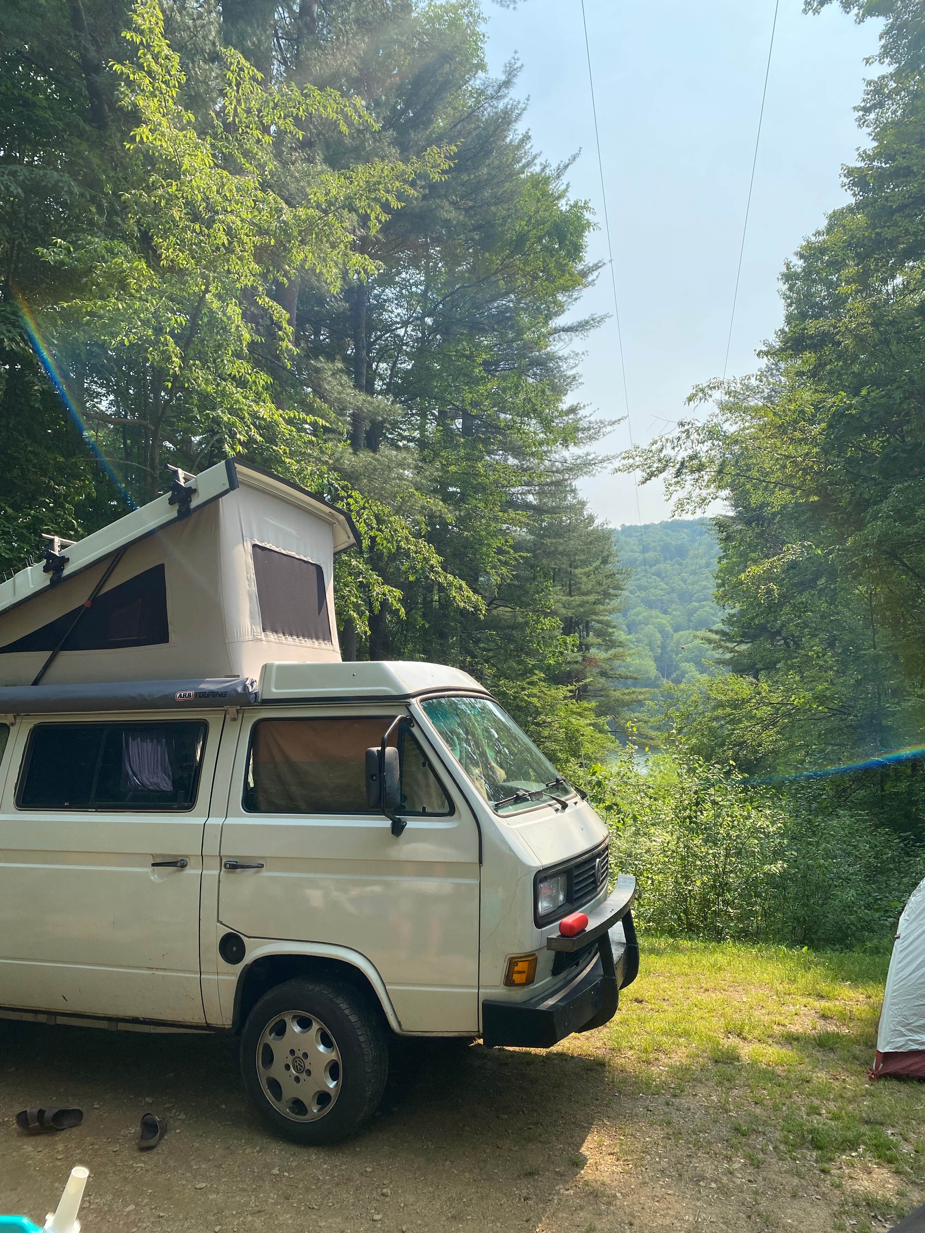 Anne W.'s photo of rv camping at Red Bridge Recreation Area - Allegheny National Forest near Marienville, PA